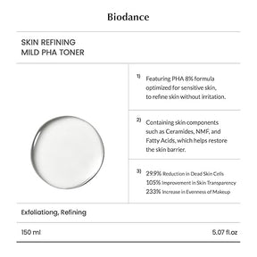 Biodance Skin Refining Mild PHA Toner
