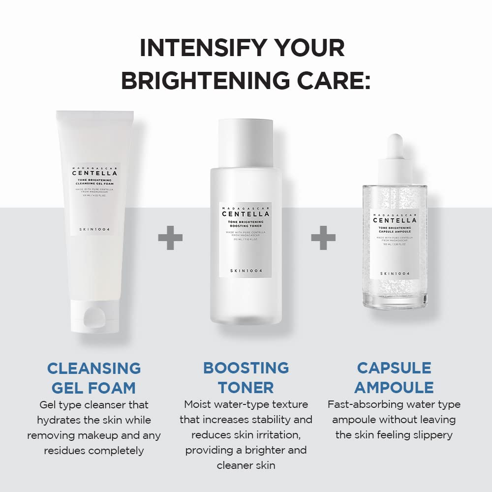 Centella Tone Brightening Cleansing Gel Foam 125ml - Image 3