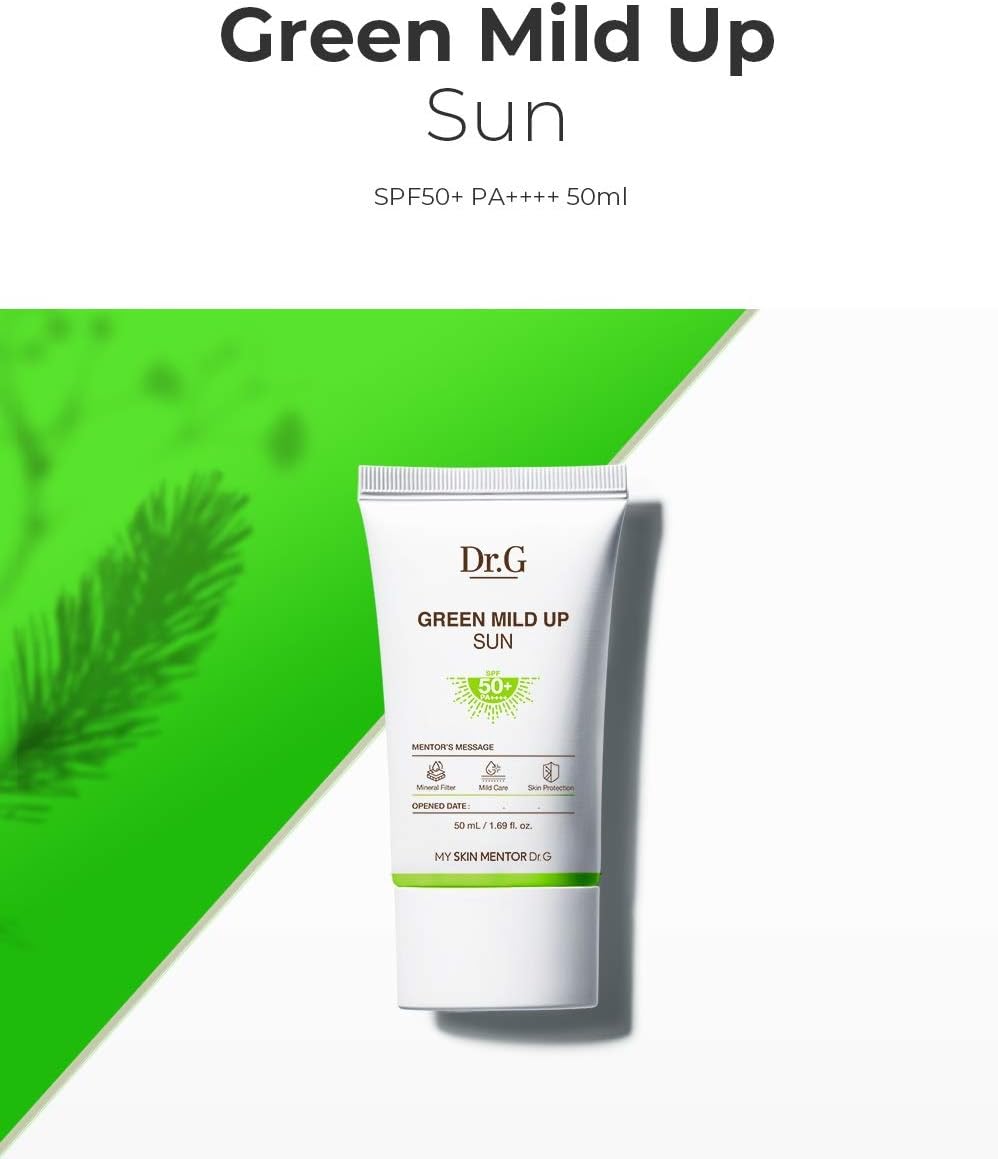 Dr.G Green Mild Up Sun +50ml  SPF50+ PA+++ Sun Screen Sun cream UVB Protector - Image 3