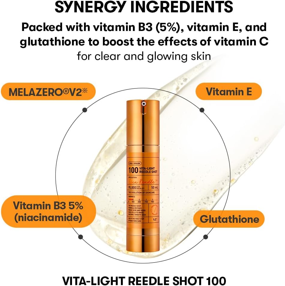 VT Cosmetics Vita-Light Reedle Shot 100 50ml - Image 4