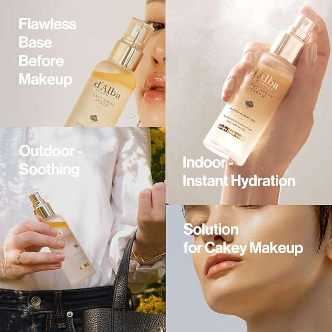d'alba Italian White Truffle First Spray Serum, Vegan Skincare - Image 4