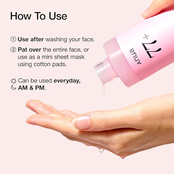 Anua Peach 77 Niacin Essence Toner new - Image 3