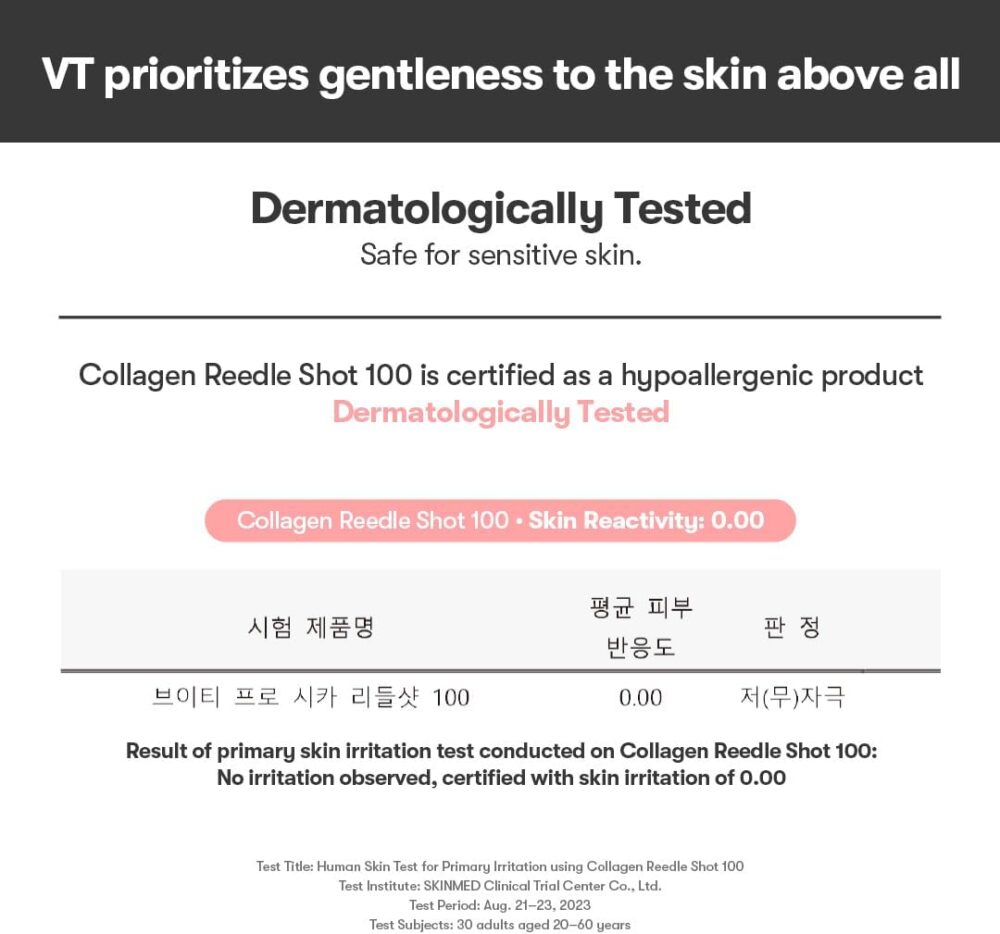 VT COSMETICS Collagen Reedle Shot 100 | Collagen Microneedling Serum 50ml - Image 5