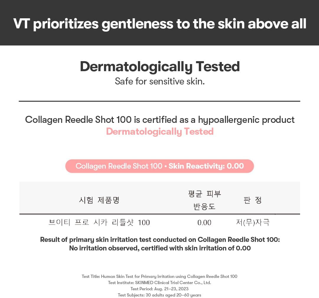 VT COSMETICS Collagen Reedle Shot 100 | Collagen Microneedling Serum 50ml - Image 5