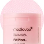 Medicube pdrn pink collagen toning gel toner pad