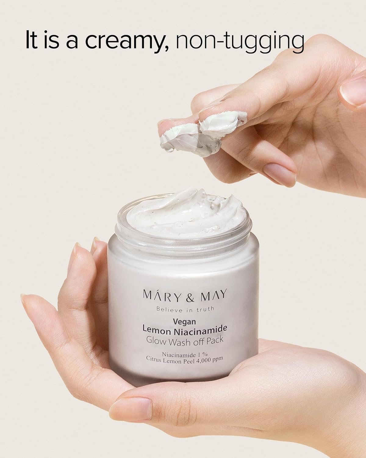 Mary&May Lemon Niacinamide Glow Wash Off Pack - 125g - Image 4