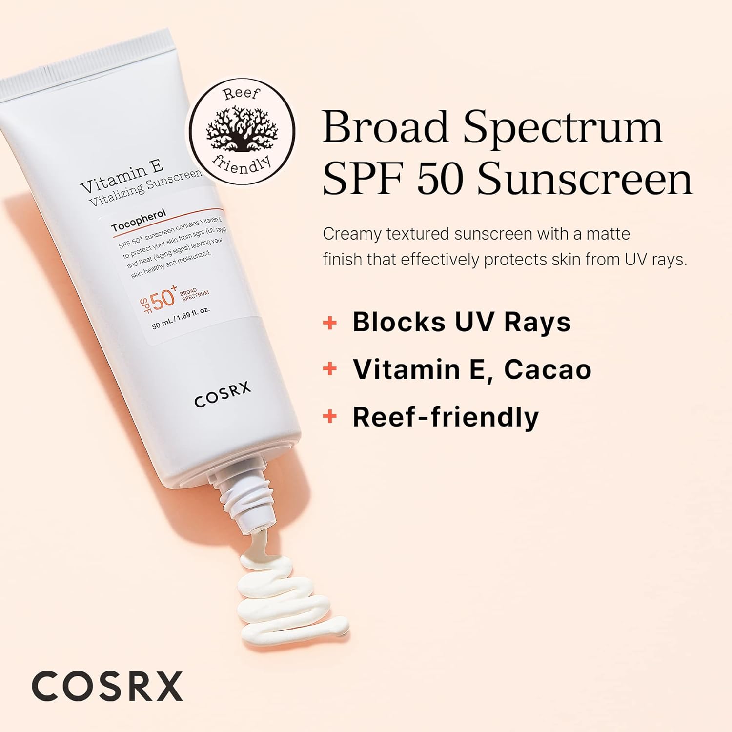 COSRX Vitamin E Sunscreen SPF 50 - Image 5