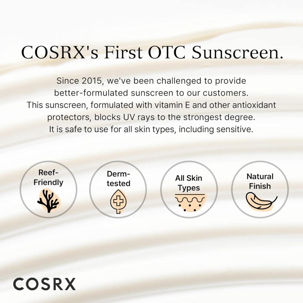 COSRX Vitamin E Sunscreen SPF 50 - Image 4