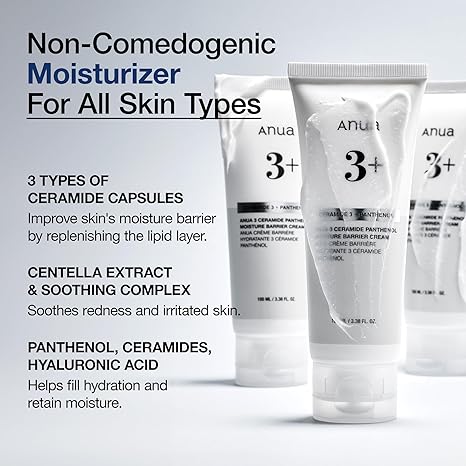 ANUA 3 Ceramide Panthenol daily Moisturizer for Normal Skin - Image 3