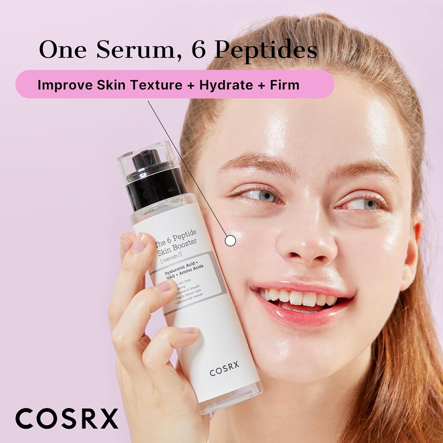 COSRX 6X Peptide Collagen Toner Serum 150mL - Image 3