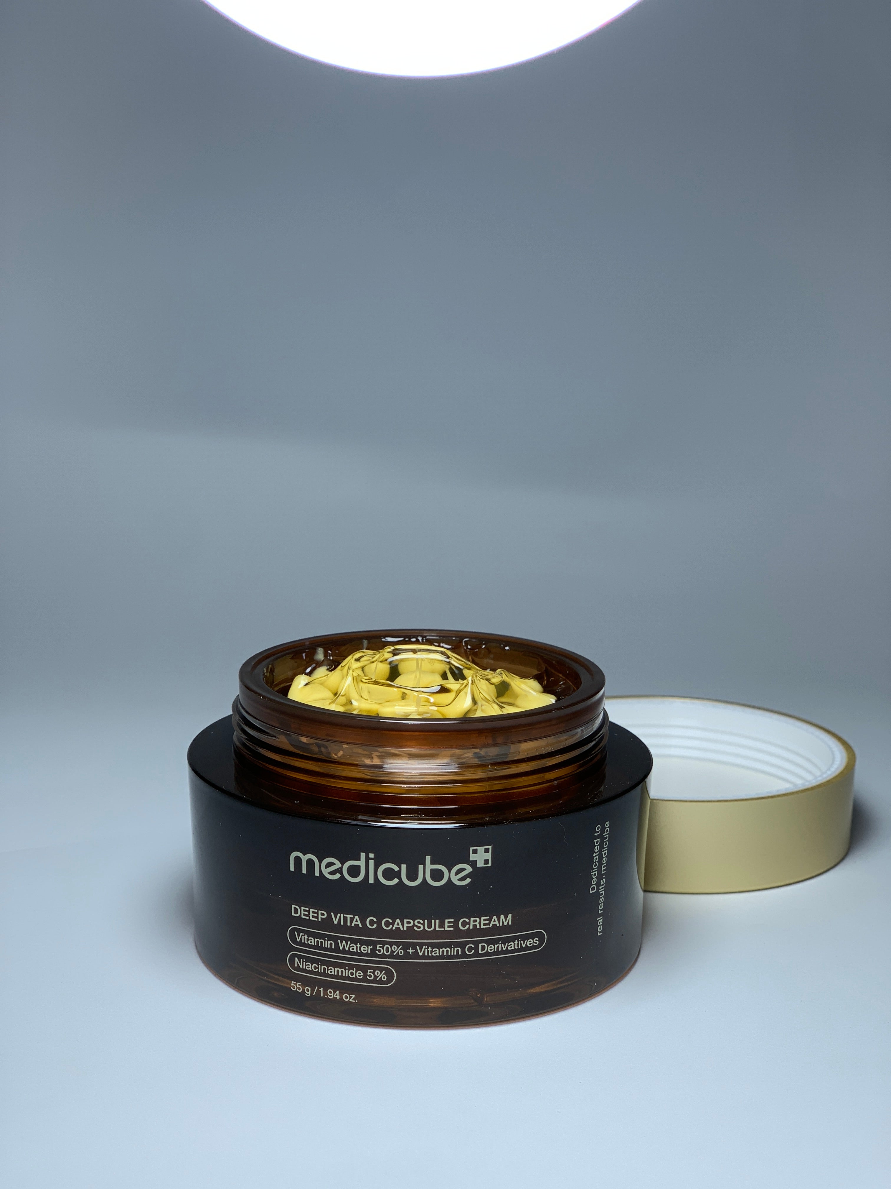 Medicube Deep Vitamin C Moisturizer 55g – Brightening & Anti-Wrinkle Liposome Capsules - Image 4
