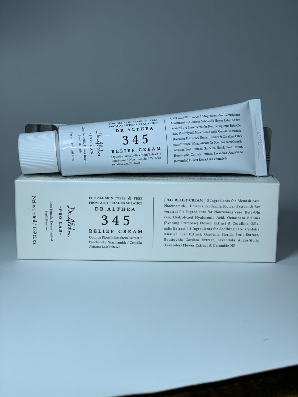 Dr.Althea 345 Relief Cream | Daily Face Moisturizer | Blemish Relief Care 50ml - Image 3