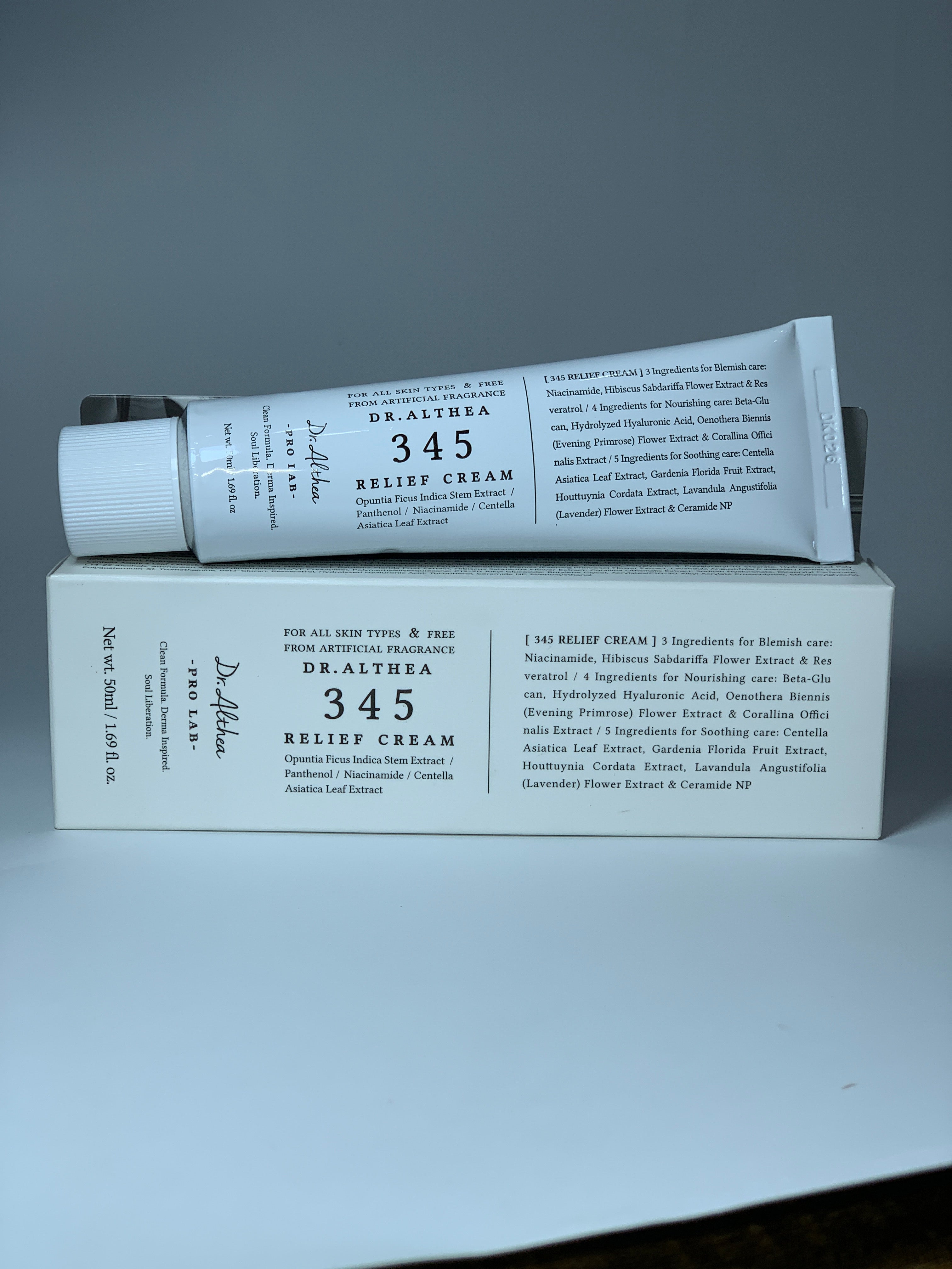 Dr.Althea 345 Relief Cream | Daily Face Moisturizer | Blemish Relief Care 50ml - Image 3