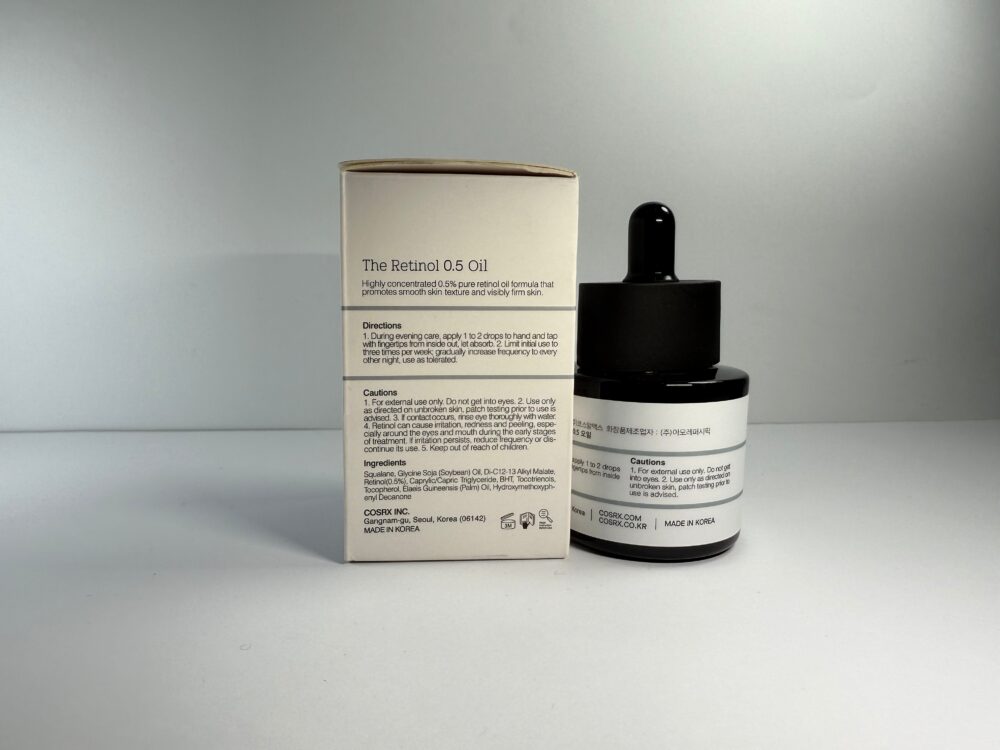 COSRX Retinol 0.5 Oil, Anti-aging Serum with 0.5% Retinoid Treatment for Face, Reduce Wrinkles, Fine Lines, & Signs of Aging, Gentle Skincare for Day & Night, Not Tested on Animals, Korean Skincare - Image 5