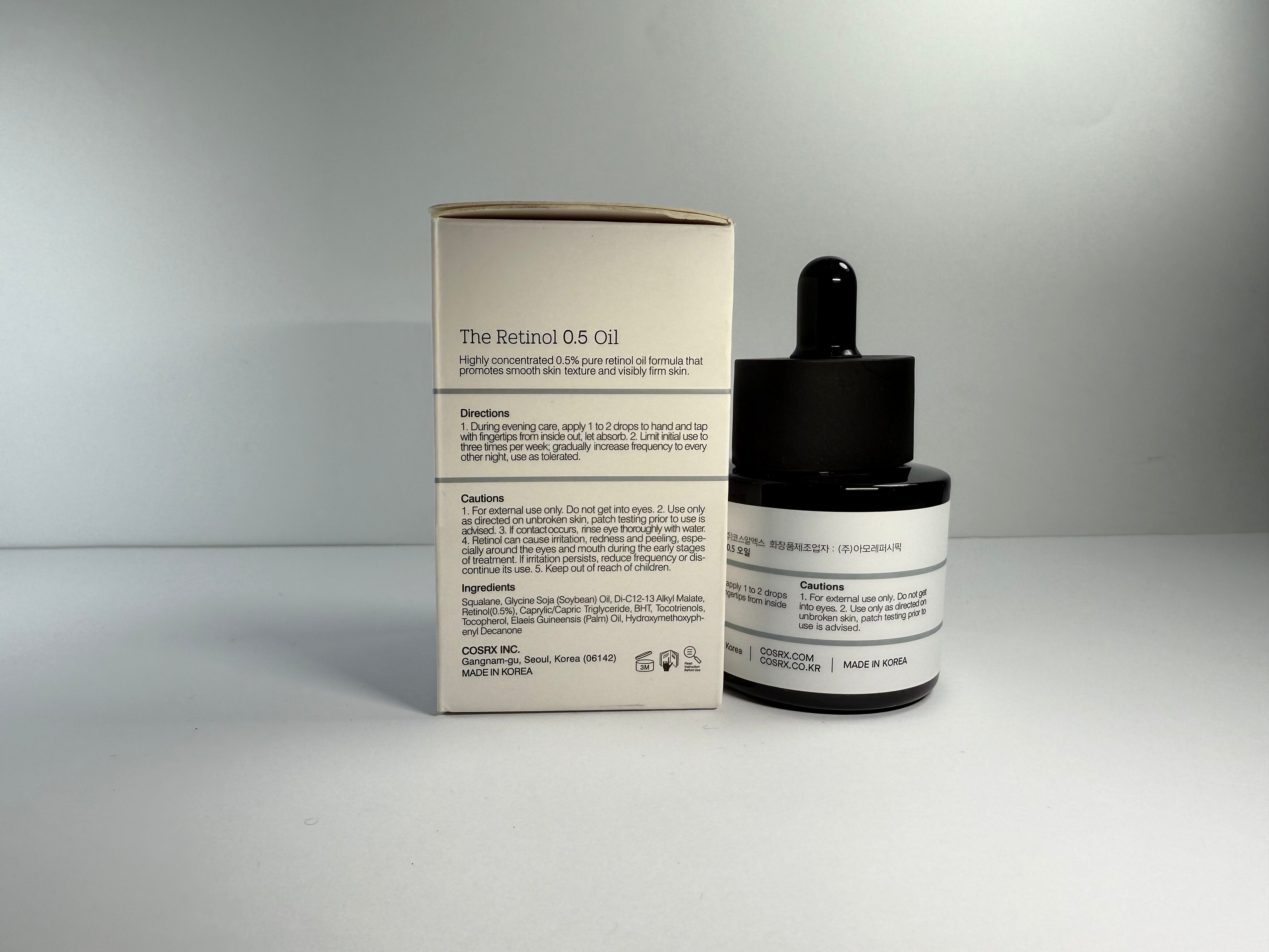 COSRX Retinol 0.5 Oil, Anti-aging Serum with 0.5% Retinoid Treatment for Face, Reduce Wrinkles, Fine Lines, & Signs of Aging, Gentle Skincare for Day & Night, Not Tested on Animals, Korean Skincare - Image 5