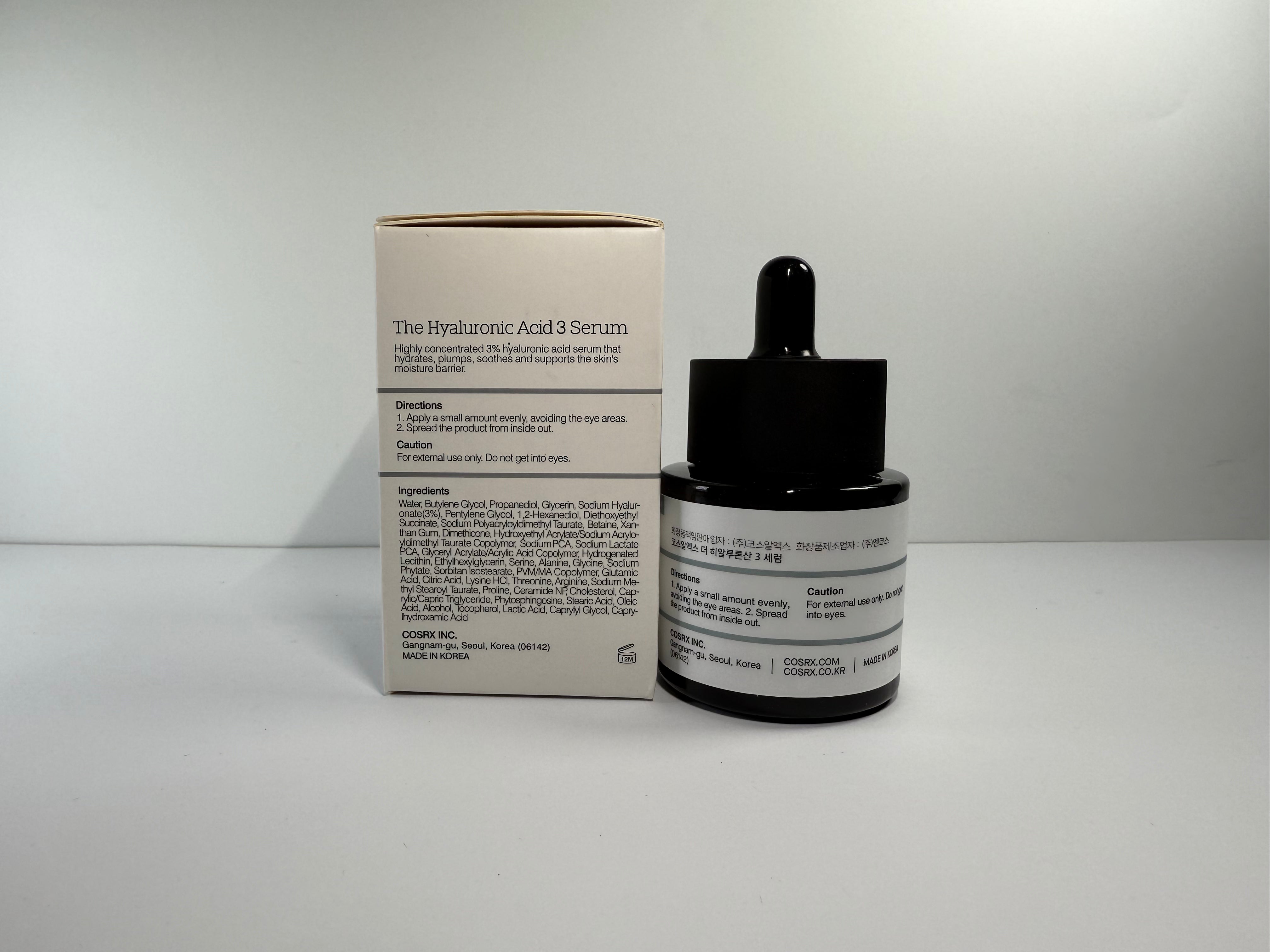 COSRX Pure Sodium Hyaluronic Acid 3% Serum, Hydration & Moisture Boosting Facial Serum for Fine Lines & Wrinkles, Plump & Repair Dry Skin, 0.67fl.oz/20ml, No Artificial Fragrance, Korean Skin Care - Image 5