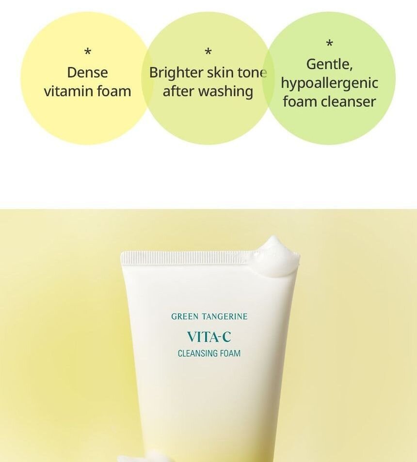 Goodal - Green Tangerine Vita C Cleansing Foam - Image 4