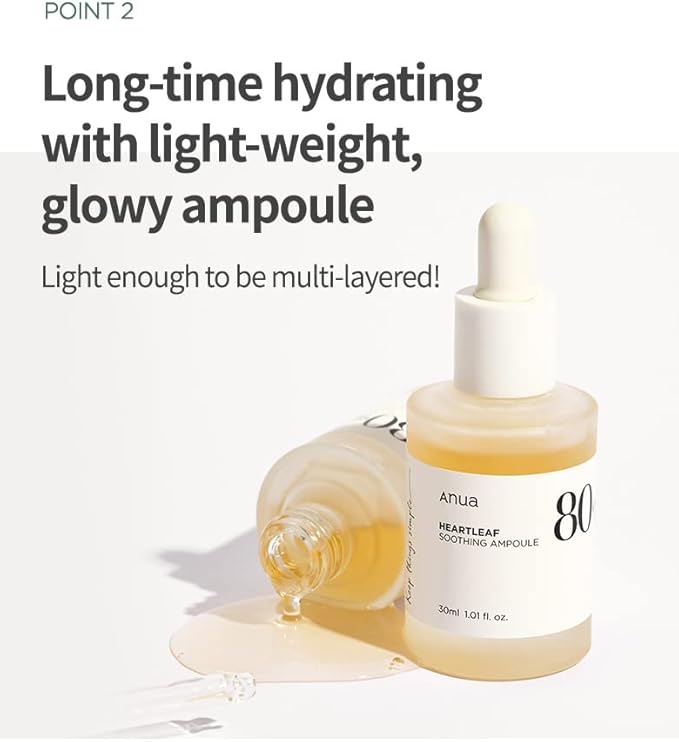 Anua Heartleaf 80 Moisture Soothing Ampoule - Image 5