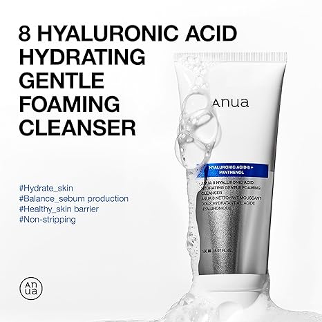ANUA Hydrating Gentle Foaming Cleanser, 150ml - Image 4
