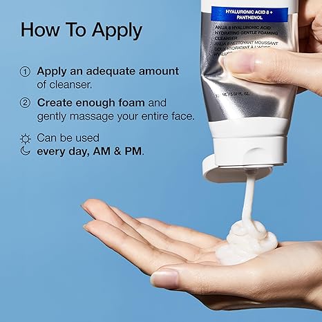 ANUA Hydrating Gentle Foaming Cleanser, 150ml - Image 5