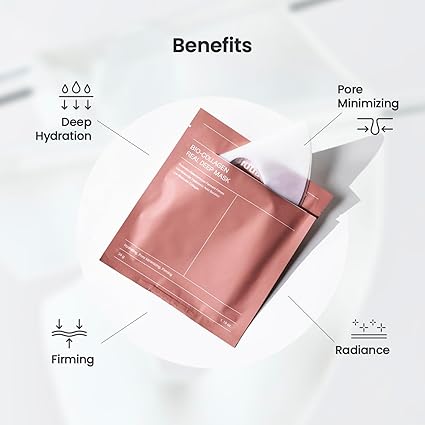 BIODANCE Bio-Collagen Real Deep Mask, Hydrating Overnight Hydrogel Mask, Pore Minimizing (pack of 2) - Image 3