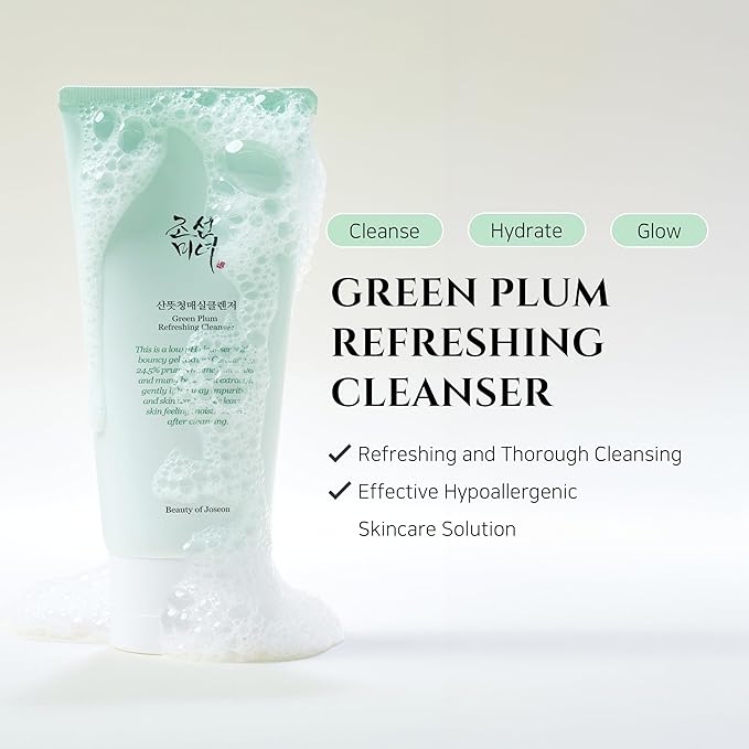 Beauty Of Joseon Green Plum Refreshing Cleanser 100ml - Image 5