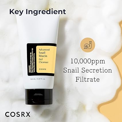 COSRX Advanced Snail Mucin Gel Cleanser, 5.07 Fl Oz / 150 mL, Rich Daily Deep Cleansing Gel for Dry & Sensitive Skin, Korean Skin Care, - Image 3
