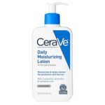 CeraVe Daily Moisturizing Lotion for Dry Skin | Body Lotion & Face Moisturizer with Hyaluronic Acid and Ceramides | Daily Moisturizer | Fragrance Free | Oil-Free