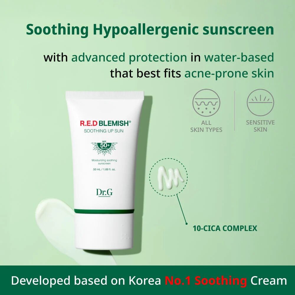 DR.G R.E.D BLEMISH SOOTHING UP SUN (50ML) - Image 3