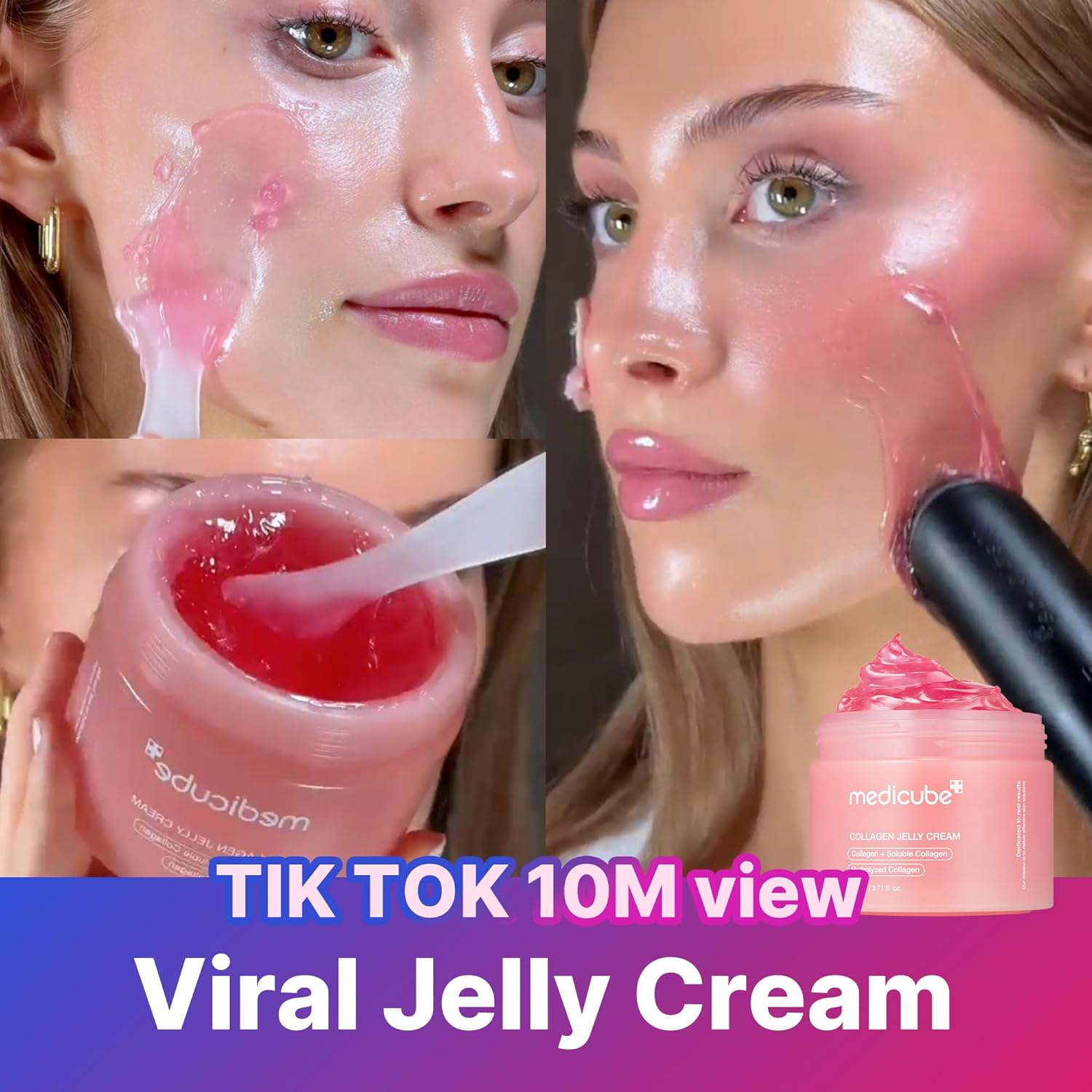 medicube Collagen Jelly Cream-Glow & Lifted Look 110ml - Image 4