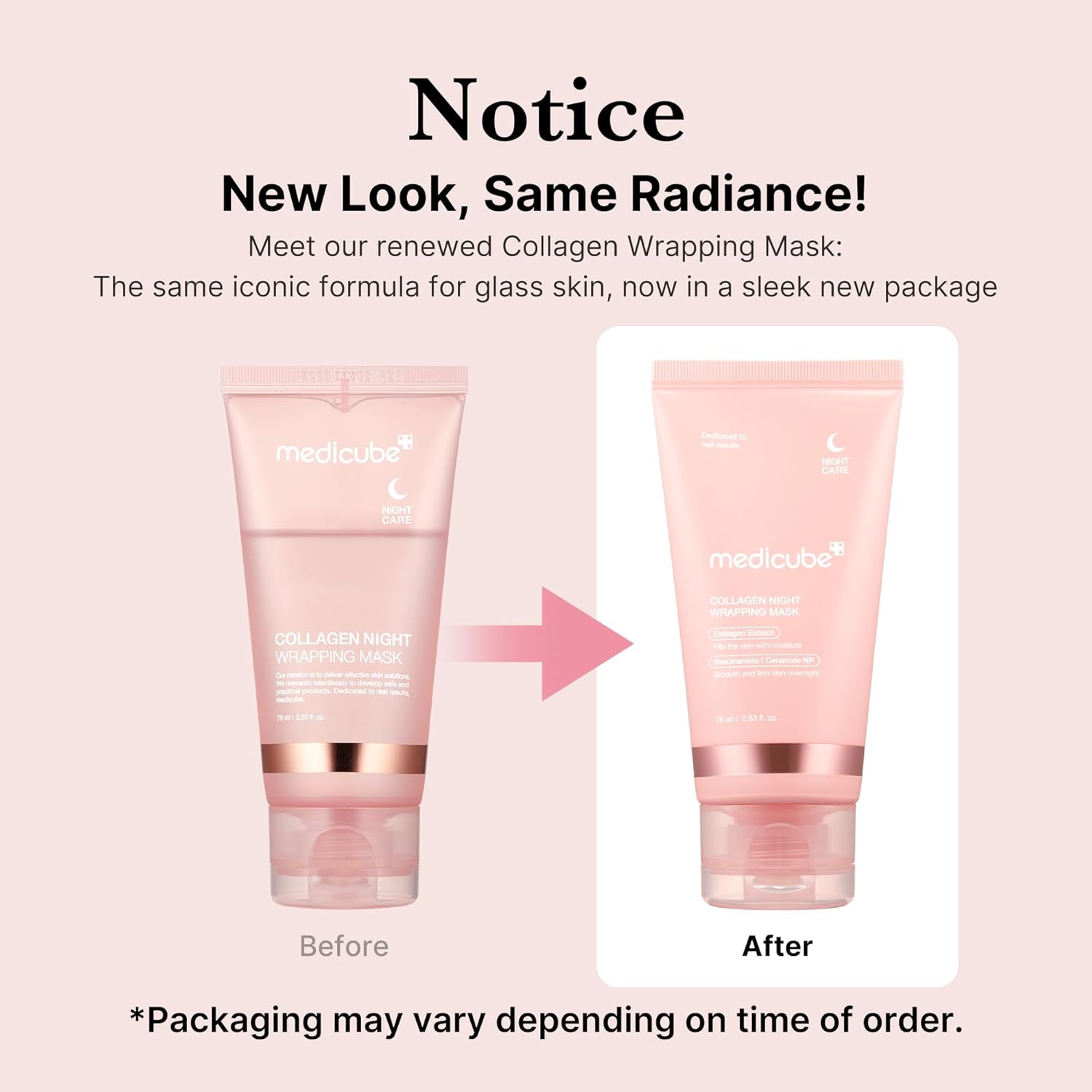 medicube Collagen Night Wrapping Peel Off Facial Mask 75ml - Image 3