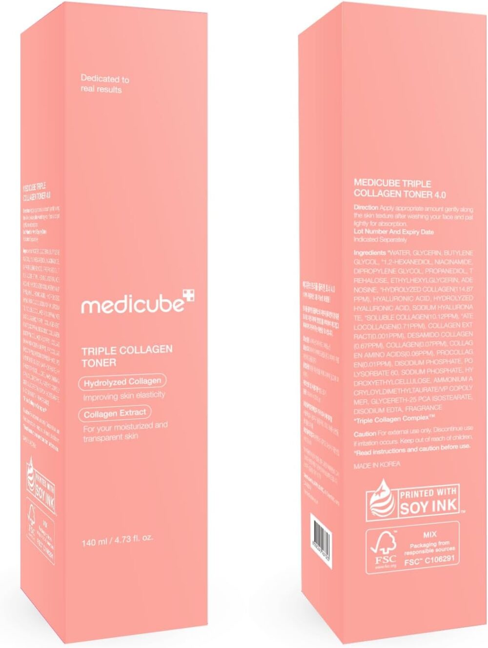medicube Triple Collagen Toner 140ml - Image 4