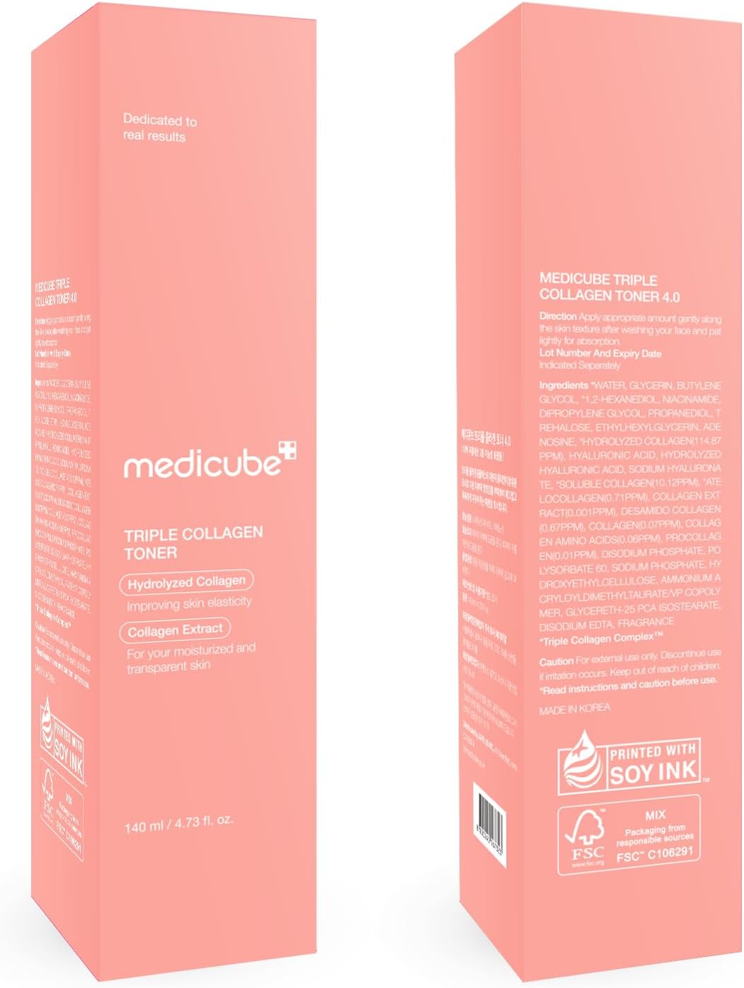 medicube Triple Collagen Toner 140ml - Image 4