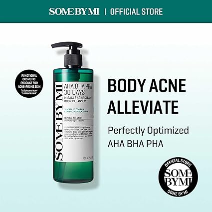 SOME BY MI AHA BHA PHA 30 Days Miracle Acne Clear Body Cleanser 400ml - Image 4
