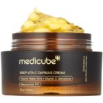 Medicube Deep Vitamin C Moisturizer 55g – Brightening & Anti-Wrinkle Liposome Capsules