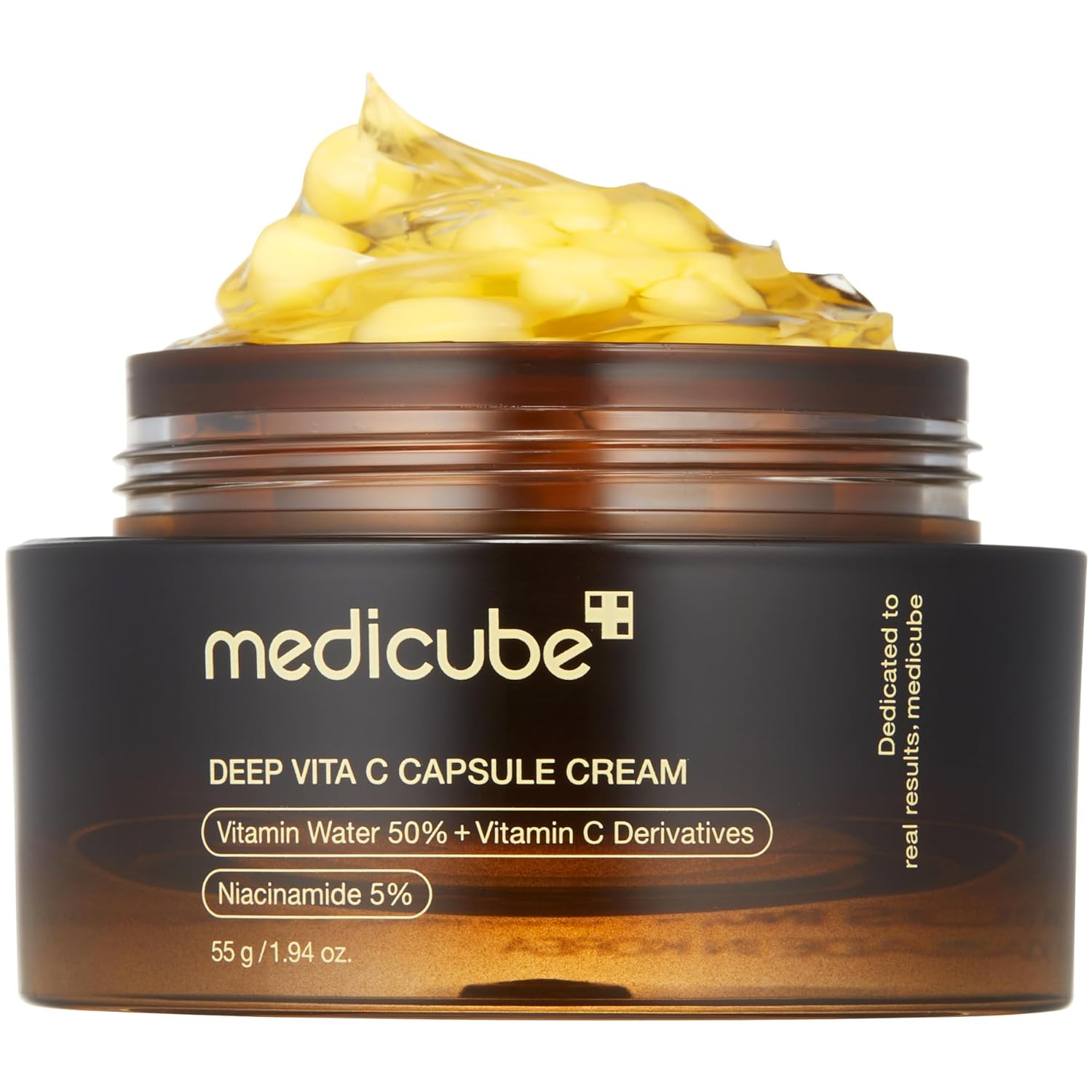 Medicube Deep Vitamin C Moisturizer 55g – Brightening & Anti-Wrinkle Liposome Capsules