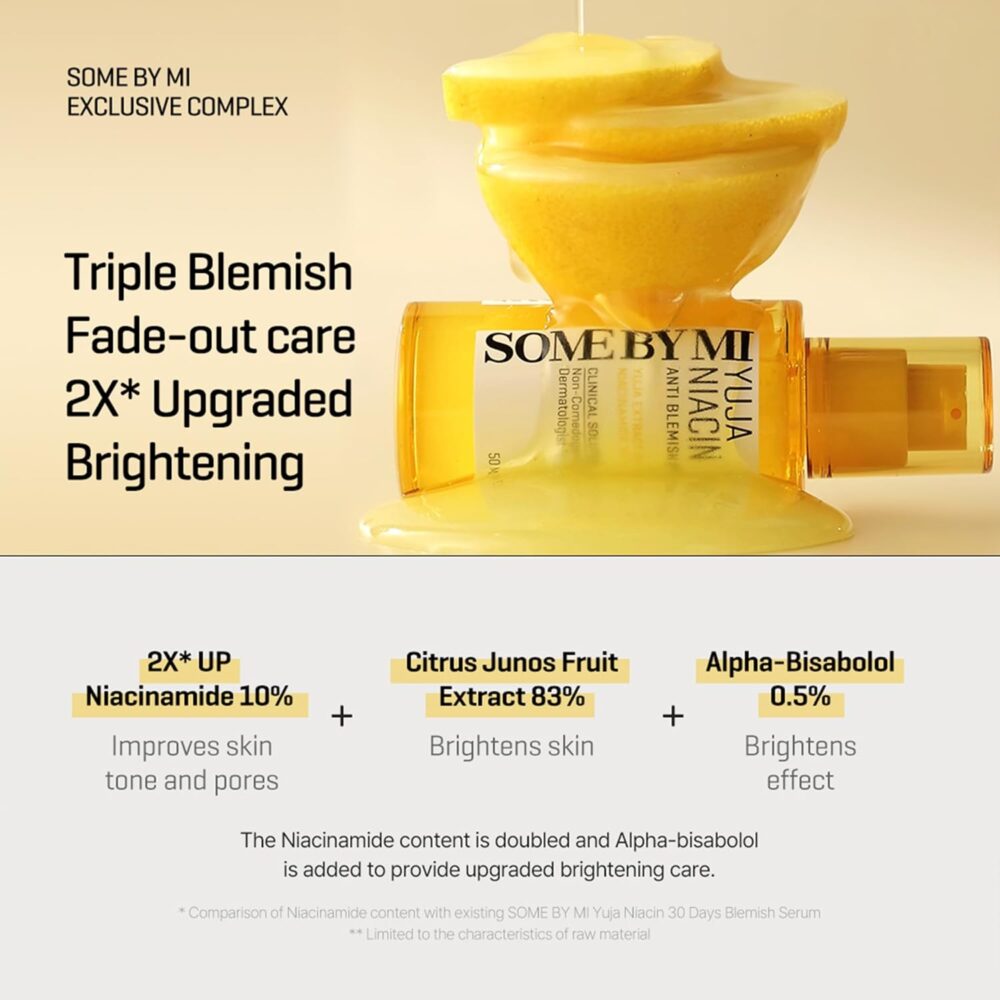 Some By Mi Yuja Niacin Anti Blemish serum 50ml - Image 2